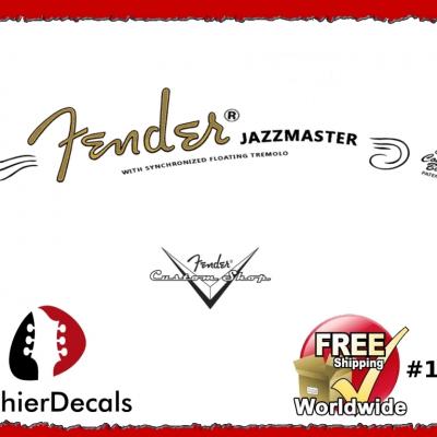 160b Fender Jazzmaster Guitar Decal