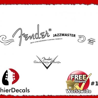 161b Fender Jazzmaster Guitar Decal