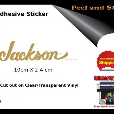 V10b Jackson Guitar Decal Sticker
