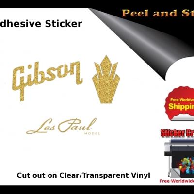 V11 Gibson Guitar Decal