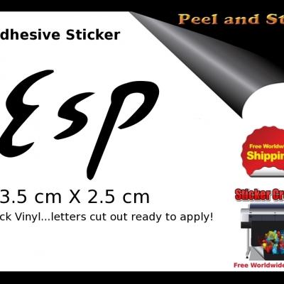 V24b Esp Guitar Sticker Decal