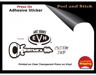 Charvel Guitar Sticker Peel and Stick V58b
