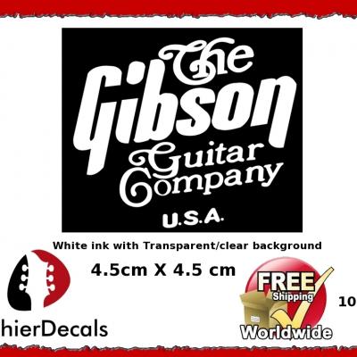 103wb Gibson Guitar Company Guitar Decal