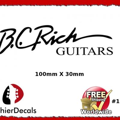 141b B.c. Rich Guitar Decal