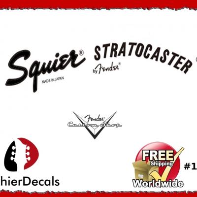 167b Squier Statocaster Guitar Decal