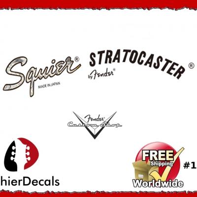 168b Squier Statocaster Guitar Decal