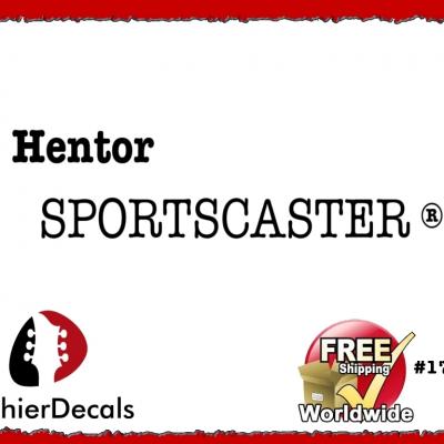 173b Hentor Sportscaster Guitar Decal
