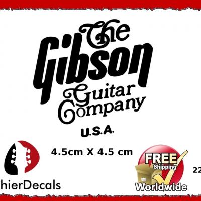 229b Gibson Guitar Company Guitar Decal