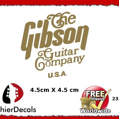 231b Gibson Guitar Company Guitar Decal