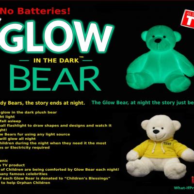 Glow Bear Plush Bear