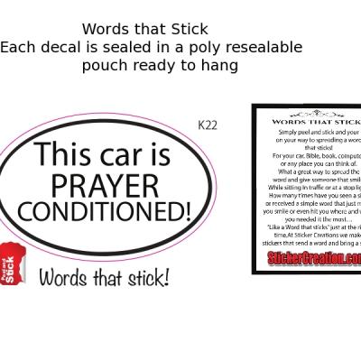 This car is prayer conditioned!