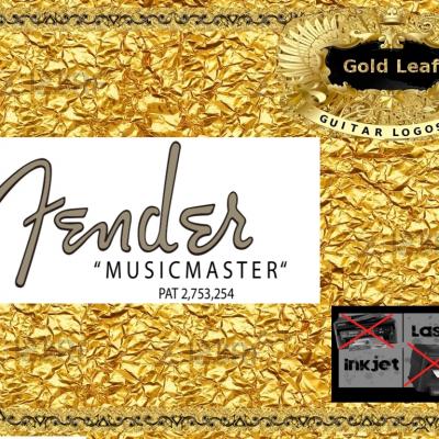 117g Fender Musicmaster Guitar Decal