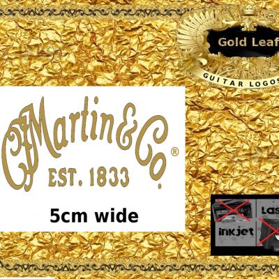 118g Martin And Co Guitar Decal