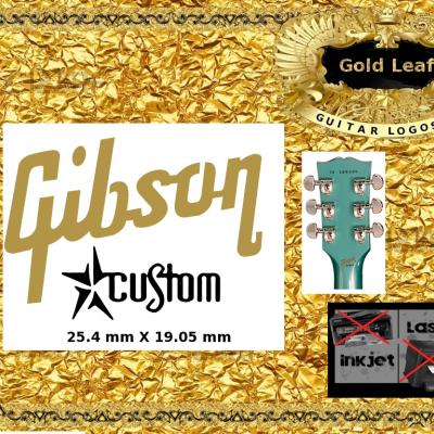 139gs Gibson Custom Guitar Decal