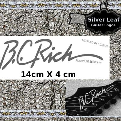 148s Bc Rich Platinum Guitar Decal