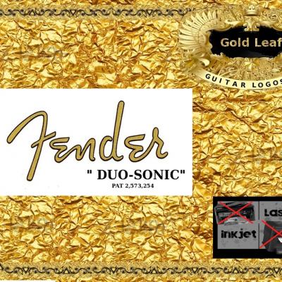 53g Fender Duo Sonic Decal