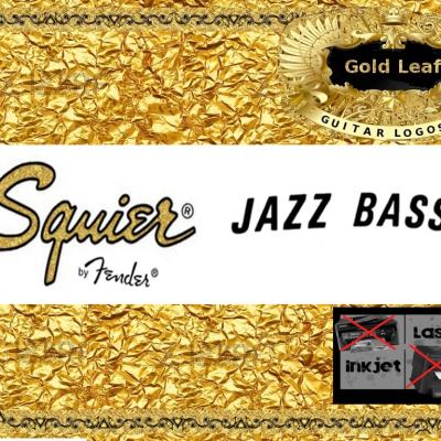65g Squier Jazz Bass Guitar Decal