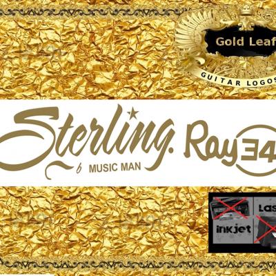 95g Musicman Sterling Ray 34 Guitar Decal