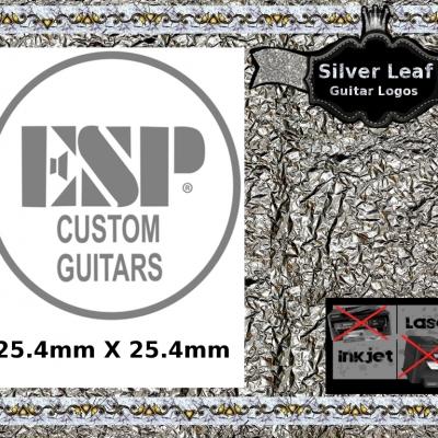 98s Esp Custom Guitar Decal Sticker Waterslide