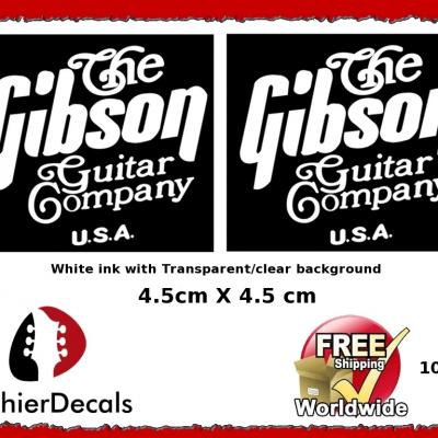 103w Gibson Guitar Company Guitar Decal