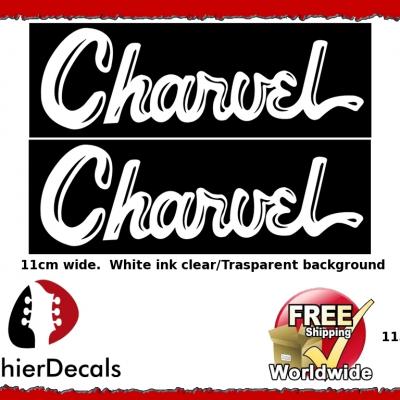 115w Charvel Guitar Decal