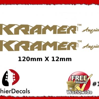 137 Kramer American Decal