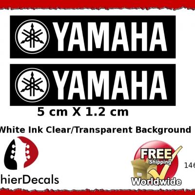 146gs Yamaha White Guitar Decal