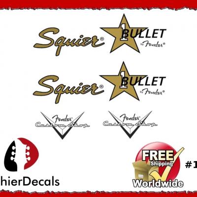 154 Squier Bullet Guitar Decal
