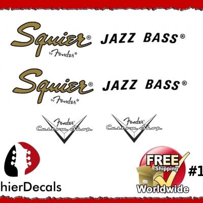 157 Squier Jazz Bass Guitar Decal