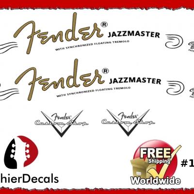 160 Fender Jazzmaster Guitar Decal