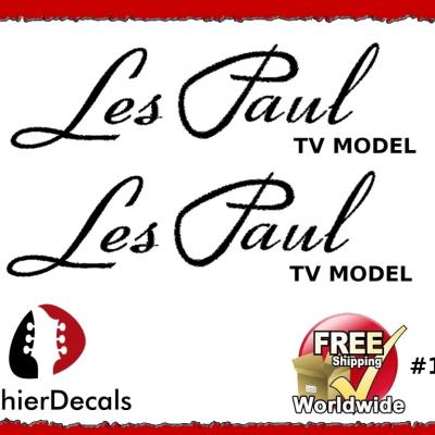 164 Les Paul Tv Model Guitar Decal