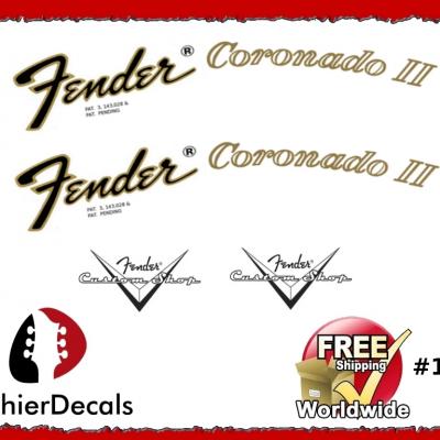 174 Fender Coronado Guitar Decal