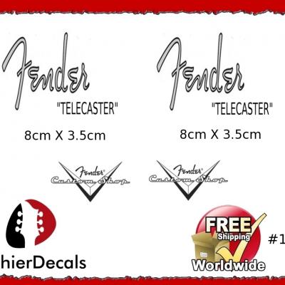 188 Fender Telecaster Guitar Decal
