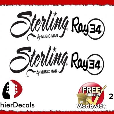 220 Musicman Sterling Ray 34 Guitar Decal