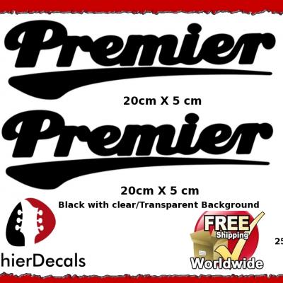 257 Premier Drum Decal Sticker
