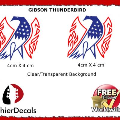 265 Gibson Thunderbird Guitar Decal