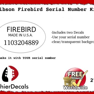 270 Gibson Firebird Serial Number