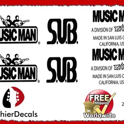 275 Musicman Sub Guitar Decal