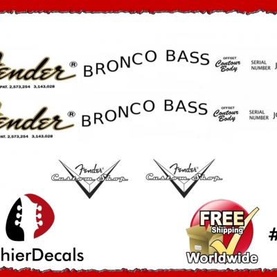 7 Fender Bronco Bass