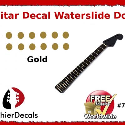 79ag Guitar Fret Decal Waterslide Dots