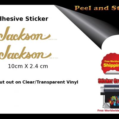 V10 Jackson Guitar Decal Sticker