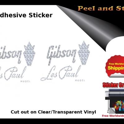 V13 Gibson Guitar Decal