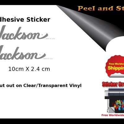 V9 Jackson Guitar Decal Sticker