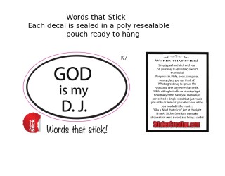 God is my D.J. K7