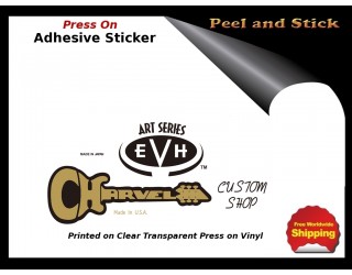Charvel Guitar Sticker Peel and Stick V56b