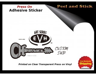 Charvel Guitar Sticker Peel and Stick V57b