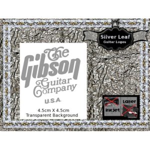 The Gibson Guitar Company Guitar Decal 102s