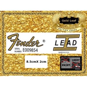 Fender Lead 1 Guitar Decal 104g