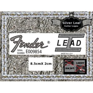 Fender Lead 1 Guitar Decal 104s