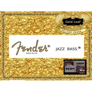 Fender Jazz Bass Guitar Decal 111g
